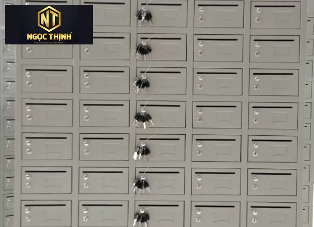 Tủ đựng thư 70 ngăn 5K